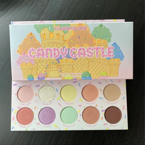 New! Colourpop Candy Castle Eye Shadow Palette - Picture 2 of 4